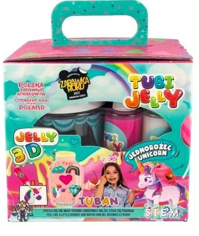 TUBI JELLY, KREATYWNY ZESTAW MASY PLASTYCZNEJ