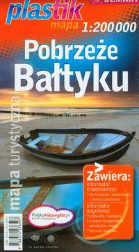 POBRZEŻE BAŁTYKU MAPA TURYSTYCZNA