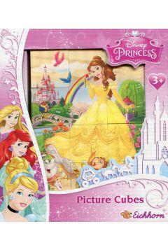KLOCKI DREWNIANE DISNEY KSIĘŻNICZKI