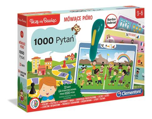 Clementoni, Mówiące póro 1000 pytań