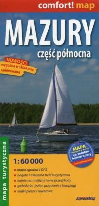 MAZURY. CZĘŚĆ PÓŁNOCNA (1:60 000 MAPA TURYSTYCZNA)