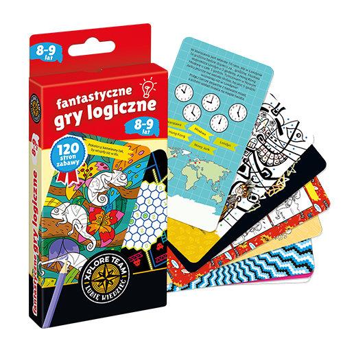XPLORE TEAM FANTASTYCZNE GRY LOGICZNE 8-9 LAT