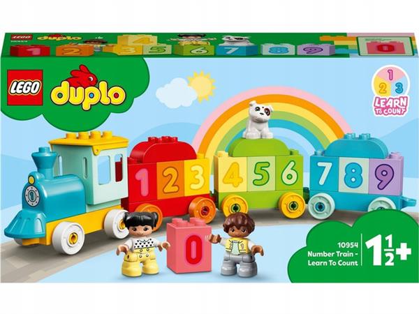 LEGO DUPLO POCIĄG Z CYFERKAMI ? NAUKA LICZENIA