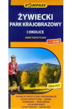 ŻYWIECKI PARK KRAJOBRAZOWY I OKOLICE MAPA TURYSTYC