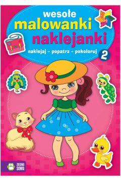 WESOŁE MALOWANKI NAKLEJANKI 2