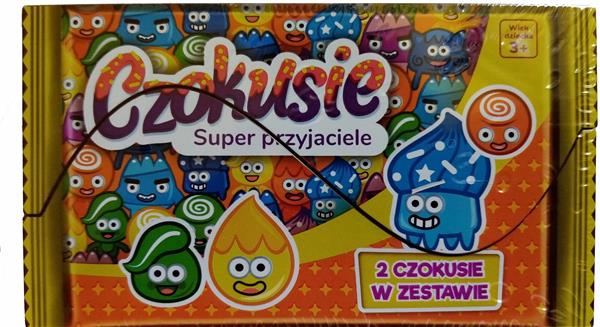 CZOKUSIE SUPER PRZYJACIELE FIGURKI PACHNĄCE ŻÓŁTY