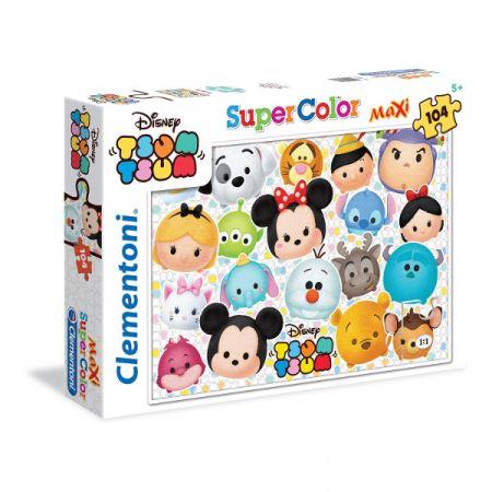CLEMENTONI PUZZLE 104 EL MAXI TSUM TSUM