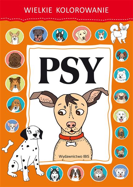WIELKIE KOLOROWANIE. PSY