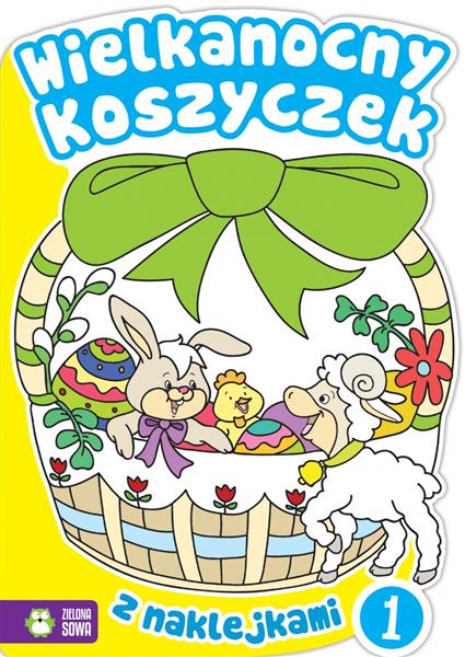 WIELKANOCNE KOLOROWANKI. WIELKANOCNY KOSZYCZEK 1.