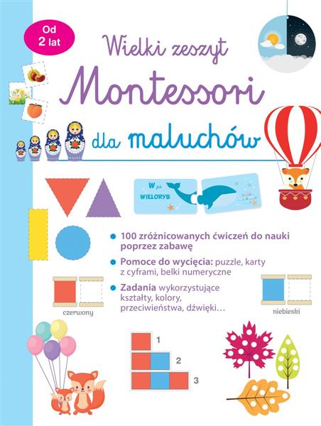 WIELKI ZESZYT MONTESSORI DLA MALUCHÓW
