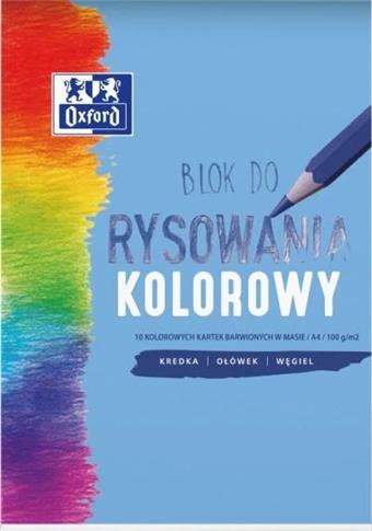 Blok rysunkowy A4/10k Kol 100g Oxf 400166069 A10