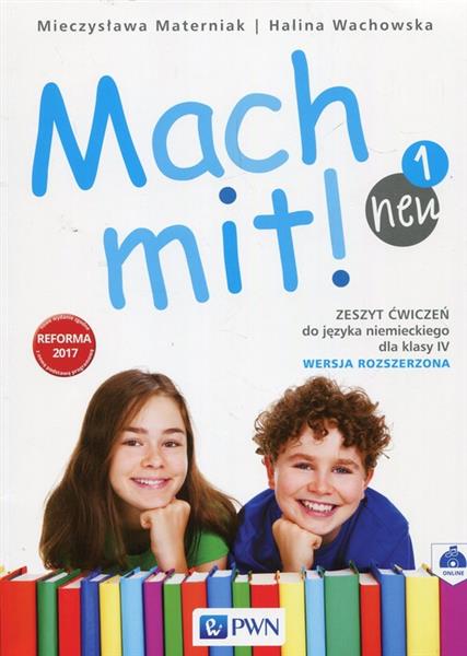 MACH MIT! NEU 1. JĘZYK NIEMIECKI. KLASA 4. ZESZYT