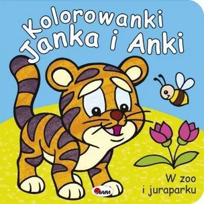 W ZOO I W JURAPARKU KOLOROWANKI JANKA I ANKI
