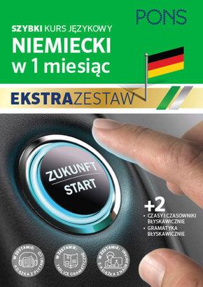 NIEMIECKI W 1 MIESIĄC. SZYBKI KURS JĘZYKOWY + 2 TA