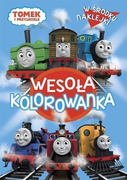 TOMEK I PRZYJACIELE. WESOŁA KOLOROWANKA
