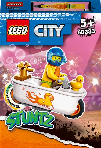 LEGO City Kaskaderski motocykl-wanna 60333