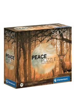 Clementoni, puzzle, Peace, 500 el.