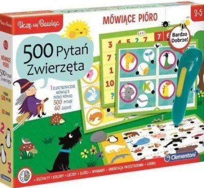 Clementoni, Mówiące Pióro 500 Pytań, zwierzęta