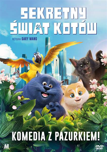 SEKRETNY ŚWIAT KOTÓW, BOOKLET + DVD