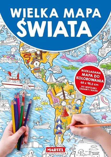 WIELKA MAPA ŚWIATA