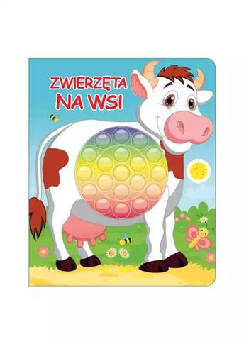 Książka Pop it. Zwierzęta na wsi