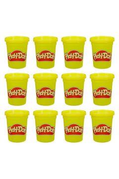 PLAY-DOH CIASTOLINA TUBY UZUPEŁNIAJĄCE 12-PAK ŻÓŁT