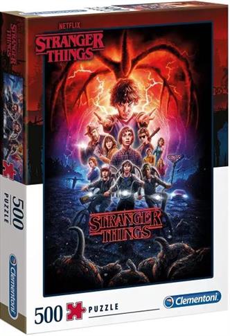 Puzzle 500 elementów. Stranger Things