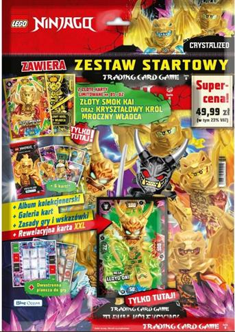 Lego Ninjago 8 Crystalized TCG: Zestaw Startowy
