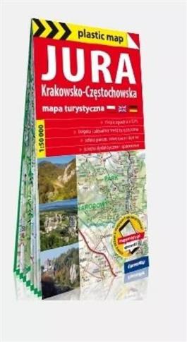 Plastic map. Jura Krakowsko-Częstochowska, 1:50 00
