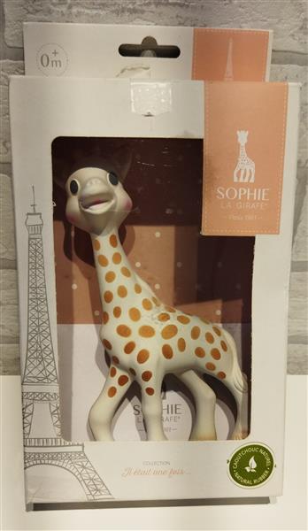 GRYZAK ORTODONTYCZNY SOPHIE LA GIRAFE KAUCZUK BIEL