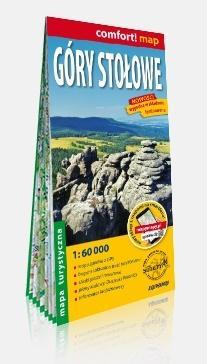 COMFORT! MAP GÓRY STOŁOWE 1:60 000 MAPA TUR.