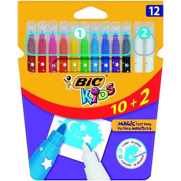 BIC KIDS FLAMASTRY MAGIC 10+2
