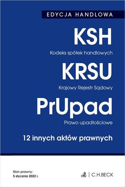 EDYCJA HANDLOWA. KODEKS SPÓŁEK HANDLOWYCH. KRAJOWY