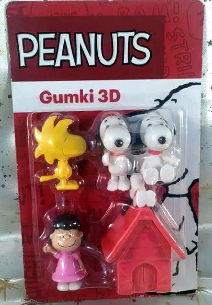 PEANUTS GUMKI 3D