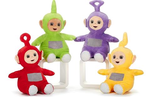 Teletubiś mix 30cm:TINKY WINKY, DIPSY, LAA-LAA,PO