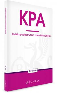KODEKS POSTĘPOWANIA ADMINISTRACYJNEGO WYD. 36