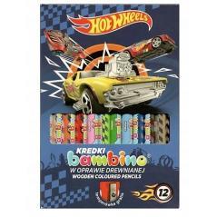 KREDKI BAMBINO HOT WHEELS 12 SZT.  ST. MAJEWSKI
