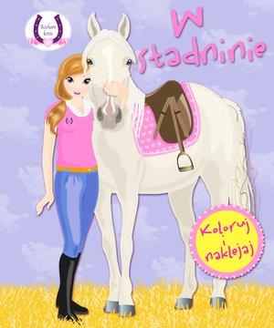 W STADNINIE. KOLORUJ I NAKLEJAJ