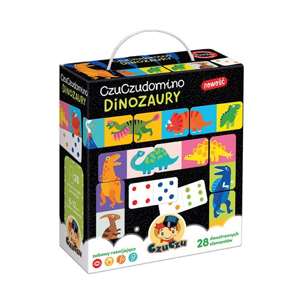 CZUCZU. DOMINO DINOZAURY