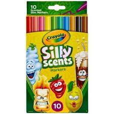 CRAYOLA SILLY SCENTS MARKERY 10 SZTUK