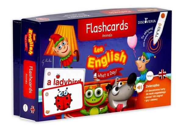 TING LEO ENGLISH FLASHCARDS ANIMALS ANNA CAUDLE