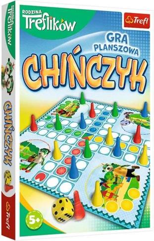 Trefl, gra planszowa Chińczyk Rodzina Treflików, 0