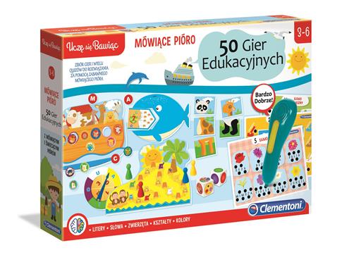 Clementoni, mówiące pióro i 50 gier edukacyjnych