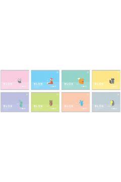 Interdruk Blok rysunkowy A4 120g BB Kids Pastel 20
