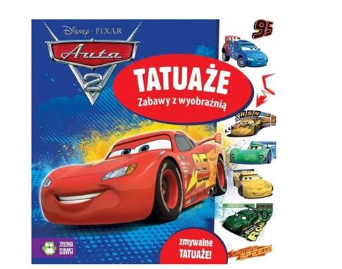 TATUAŻE ZABAWY Z WYOBRAŹNIĄ DISNEY AUTA