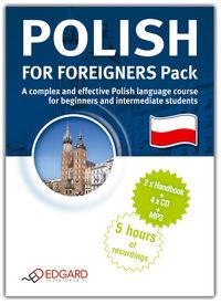 POLISH FOR FOREIGNERS. PACK. 2 X KSIĄŻKA, 4 X CD +