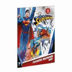 PIASKOWE MALOWANKI MAXI - SUPERMAN