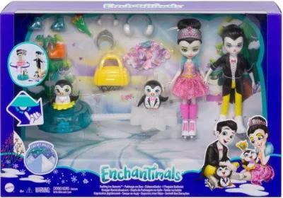 Enchantimals. GJX49 Zimowy taniec na lodzie