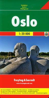 OSLO PLAN MIASTA 1:20 000