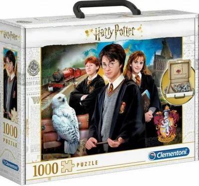 Clementoni, puzzle, Harry Potter, Walizka, 1000 el